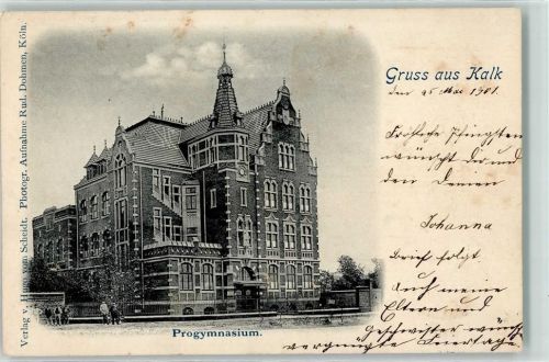 Köln Kalk 802 1901 Progymnasium