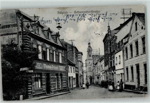 Zülpich 1918 Schumacherstraße Cafe Thomas Peiner