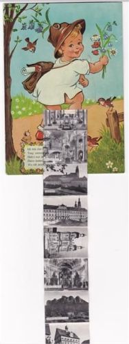 Vierzehnheiligen ausziehbarer Papierstreifen Hosenmatz Schloss Banz Staffelstein