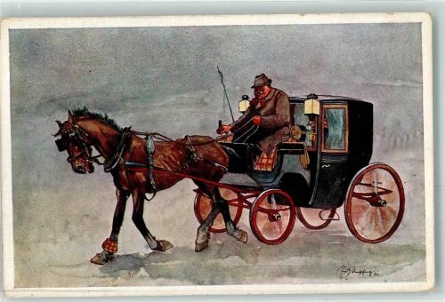 Kutsche Einspänner BKW I Nr 555-4