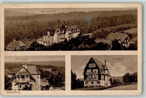 Schömberg Neue Heilanstalt Villa Elisabeth Sigwart