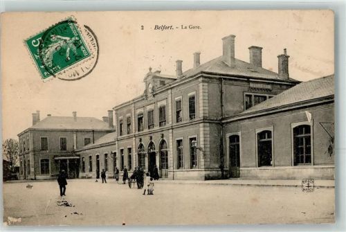 Belfort 1913 La Gare