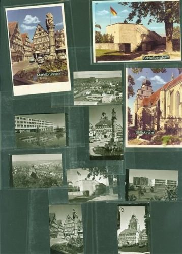 Herrenberg Lot mit 11 Fotos Originale aus dem Archiv eines Ansichtskartenverlages