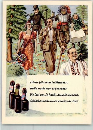 Hamburg Hans Hummel Wasserträger wandern Bavaria und St.Pauli Brauerei