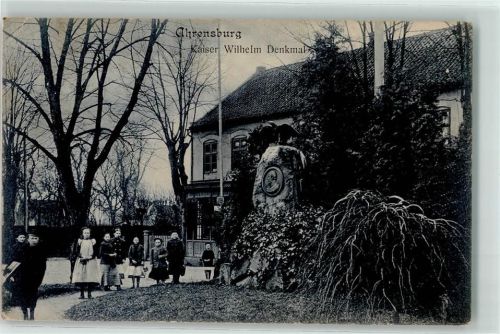 Ahrensburg 1907 Kaiser Wilhelm-Denkmal