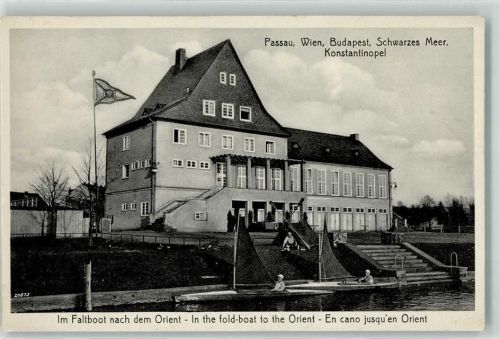 Im Faltboot nach dem Orient - In the fold-boat to the orient