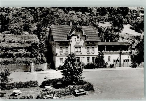 Altensteig Gasthaus Pension Bässler Litfaßsäule