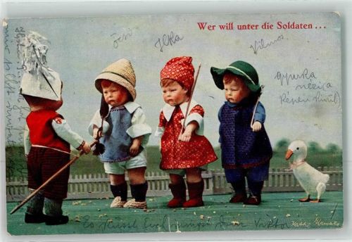 Wer will unter die Soldaten Gans Primus Nr.1006