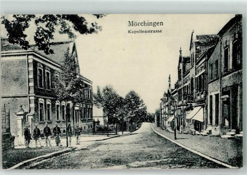 Morhange 1915 Kapellenstraße