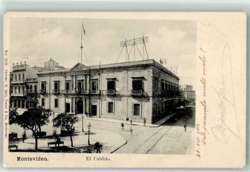 Montevideo 1903 el Cabildo