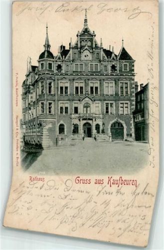 Kaufbeuren 1900 Rathaus