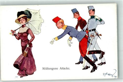 Mißlungene Attacke Soldaten Uniform Mode BKW I Nr 336-4