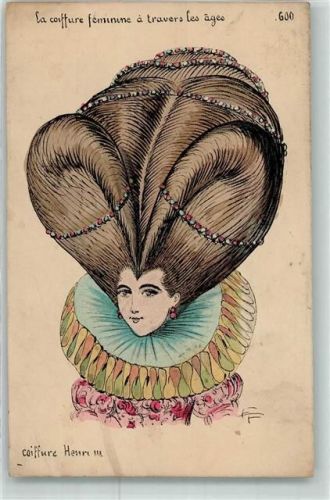 La coiffure feminine a travers Les ages 600 AK