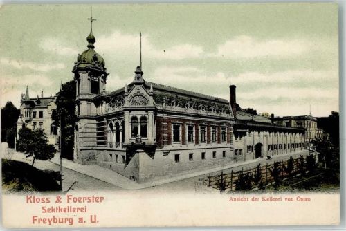 Freyburg 1907 Kloss & Foerster Sektkellerei