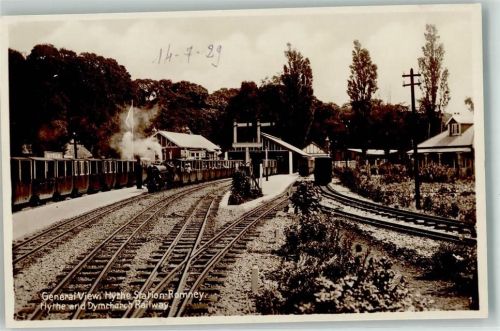 Hythe - Bahnhof Eisenbahn Romney u. Dymchurch