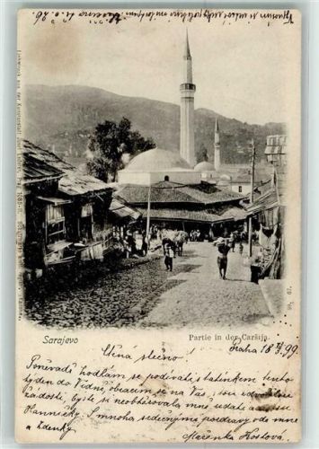 Sarajevo 1899 in der Carsija Moschee