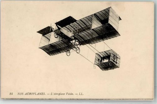 1910 Nr. 80 Nos Aeroplanes , Aeroplane Voisin