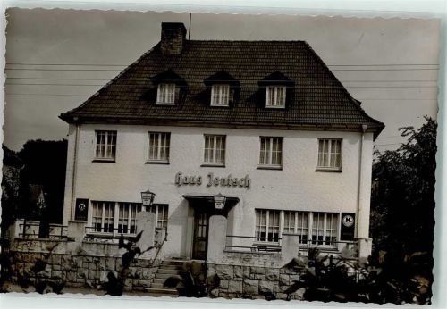 Sundern Gasthaus Haus Jentsch Ort handschriftlich