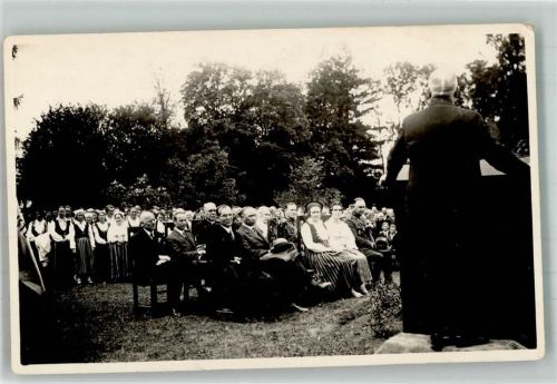 Rakvere 1924 Tracht Sängerfest Ort lt. Fotograf