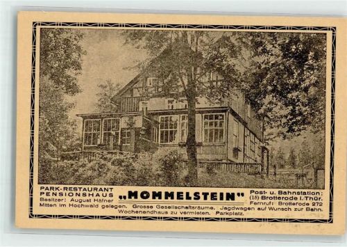 Brotterode Gasthaus Pension Mommelstein