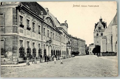 Zerbst 1914 Höhere Töchterschule Verlag Reinicke & Rubin