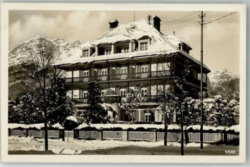 Partenkirchen Hotel Pension Kustermann Winter