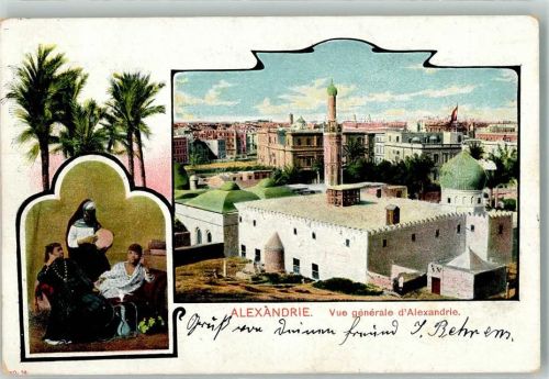 Alexandria 1906 Moschee Tracht