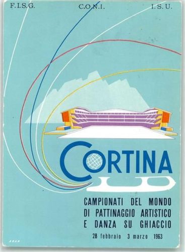 Cortina d'Ampezzo Weltmeisterschaft f. Künstlerisches Skaten u. Eistanz