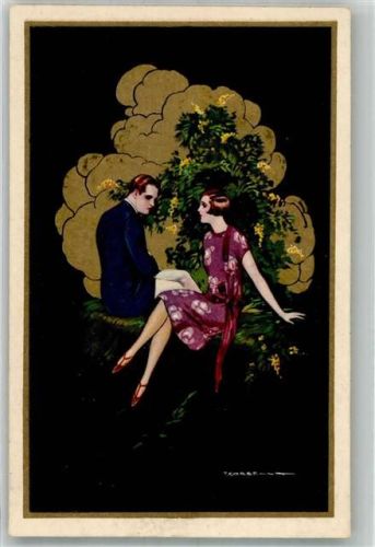 Liebespaar Art Deco