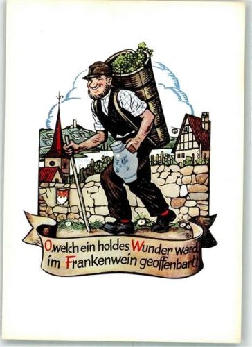 Frankenwein Weinlese Kellermeister Verlag Würzburg Nr. 5