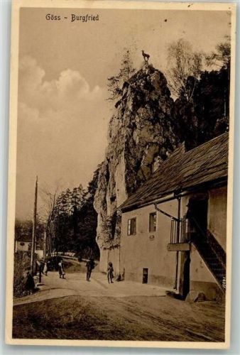 Göß 1910 Burgfried