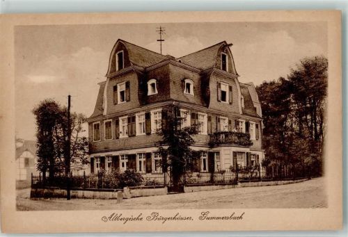 Gummersbach Altbergische Brürgerhäuser