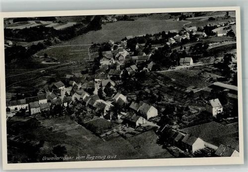 Urweiler Fliegeraufnahme Freigeg. R.L.M.