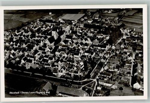 Neustadt Fliegeraufnahme Freigeg. R.L.M.