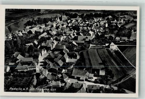 Redwitz Fliegeraufnahme Freigeg. R.L.M.
