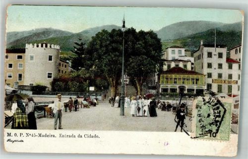 Madeira Entrada da Cidade Briefmarke Bildseite