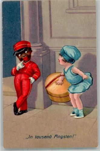 1927 Comic Kind Hutschachtel + Page Verlag Amag Serie 0260