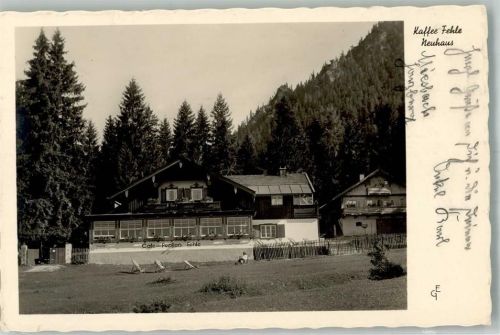 Neuhaus WK II Gasthaus Cafe Fehle