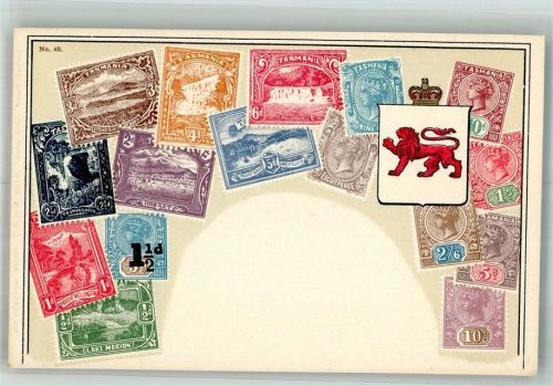 Tasmanien Briefmarken Abbildungen
