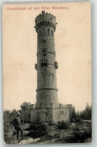 Jilové Aussichtsturm Hoher Schneeberg