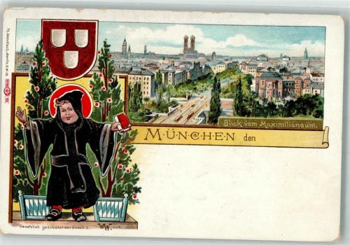 München 1899 sign. WW Gruss aus