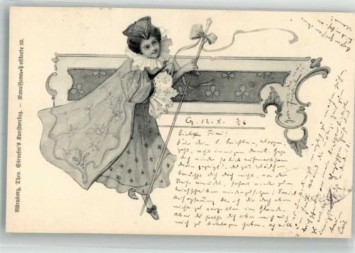 1898 Renaissance Karte Nr. 23