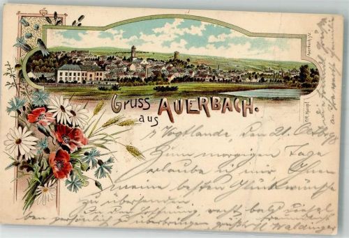 Auerbach 1898 Lithographie