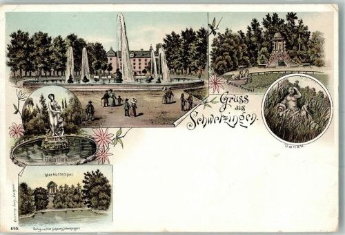 Schwetzingen Galathea Merkurtempel Apollo Tempel Donau