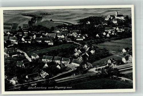 Schemmerberg Fliegeraufnahme Bahnhof Schemmerberg