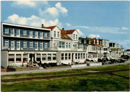 um 1970/80 Norderney, Nordseeheilbad, Viktoriastrße,Schöning & Co AKU1