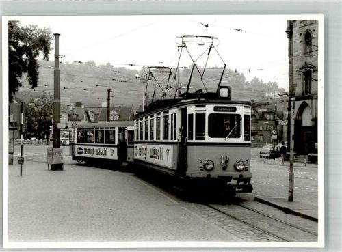 78532 W7200 Eßlingen , Baden FOTO KEINE AK Straßenbahn 27.5.68 Ort handschriftlich