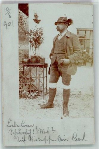 Spital 1901 Mann