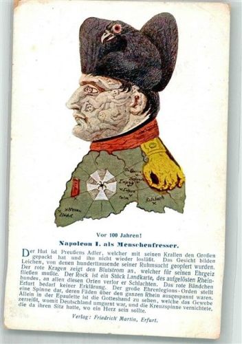 Als Menschenfresser Kariktur Metamorphose