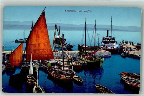 Lovrana Hafen